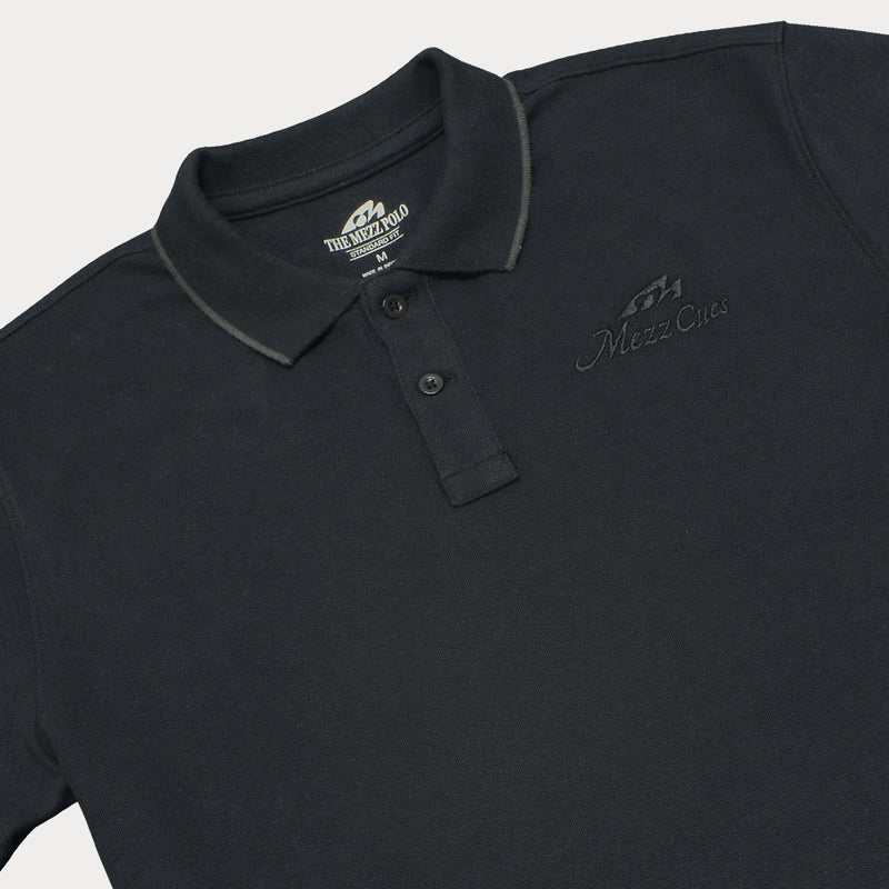 Mezz Polo Shirt Black