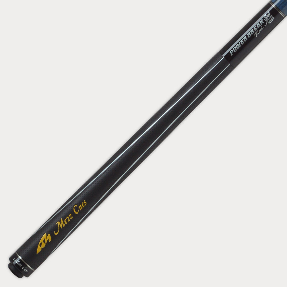ブレイクキュー　Mezz Cues POWER BREAK PRO Power Break Kai Cue Blue (XPG Grip) – Mezz USA