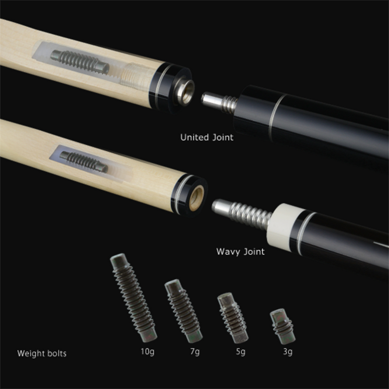 ★MEZZ CUES★EC-P★WX700 シャフト★ WX700 SWS Billiard Shaft – Mezz USA